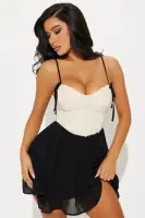 Alaina Lace Mini Dress