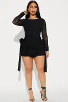 Adeline Mesh Mini Dress