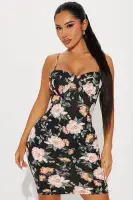 Angela Floral Mini Dress