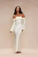 Amandine Satin Maxi Dress