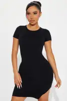 Adrianna Short Sleeve Midi Dress