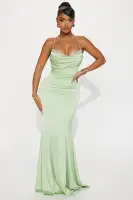 Anabelle Satin Gown