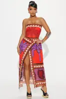 Amie Linen Maxi Dress