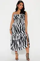 A Different Energy Midi Dress