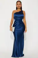 Angela Satin Maxi Dress