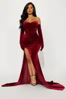 Adeline Velvet Gown