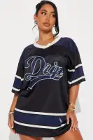 All This Drip Jersey Mini Dress