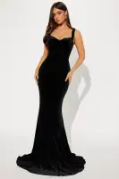 Alora Velvet Maxi Gown