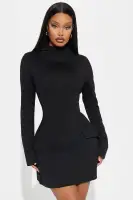 Above Average Ponte Mini Dress
