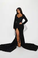 Alyssa Sequin Gown