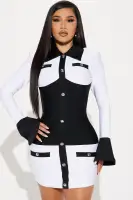 Amelia Bandage Mini Dress
