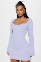 Amirah Cozy Sweater Mini Dress