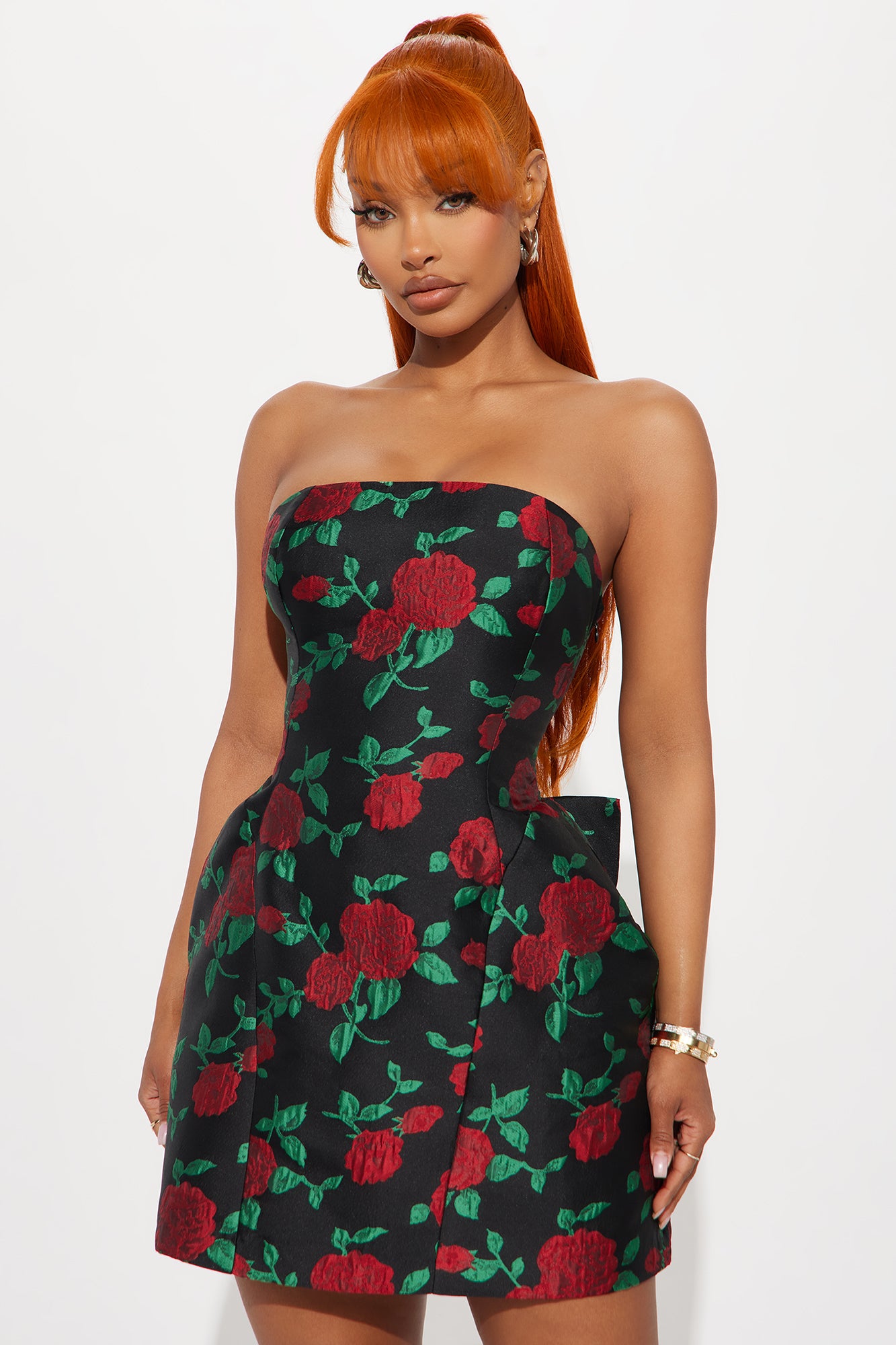 Agora Hills Floral Mini Dress