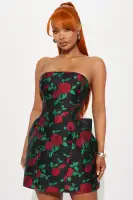 Agora Hills Floral Mini Dress