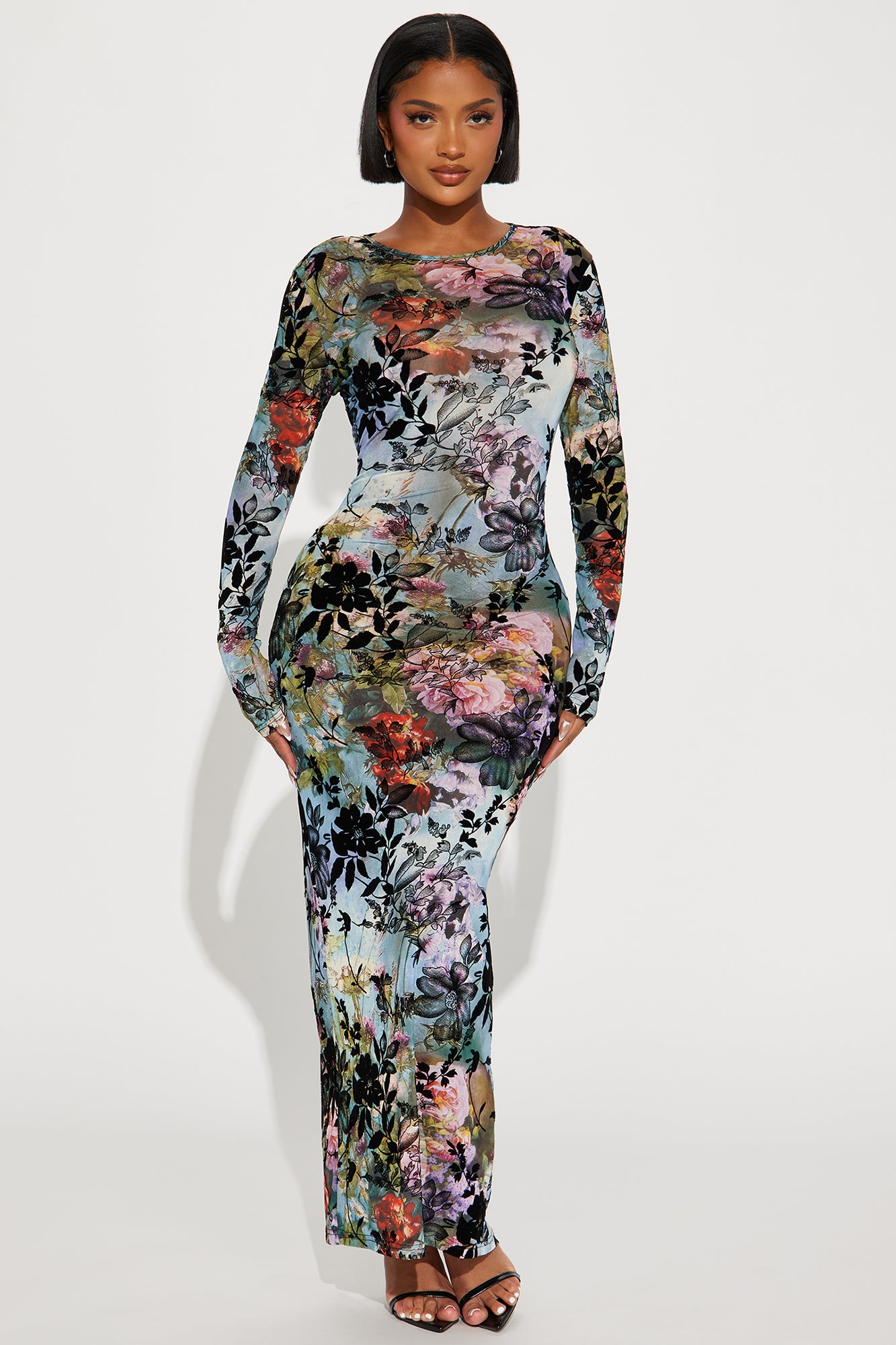 Alice Mesh Maxi Dress