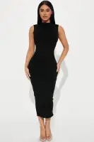 Amber Snatched Midi Dress