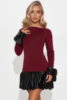 Adore You Bubble Mini Dress