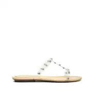 Loretta Vinyl Sandal(5,TRANSPARENT)