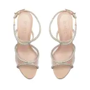 Louise Vinyl & Nappa Leather Sandal(5,Sweet Rose)