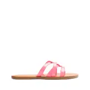 Lyta Patent Leather Sandal(5,Pink Lemonade)