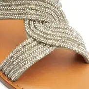 Rita Glam  Sandal(5,Light Crystal)