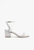 Skye Metallic Nappa & Vinyl Sandal