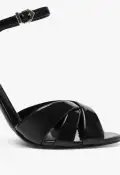 Keefa Block Sandal(5,Black)