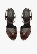 Keefa Block Sandal(5,Red)
