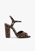 Keefa Block Sandal(5,Black)