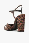 Keefa Block Sandal(5,Black)