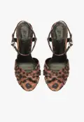 Keefa Block Sandal(5,Black)