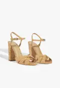 Keefa Block Cork Sandal(5,Cork)