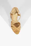 Keefa Block Cork Sandal(5,Cork)
