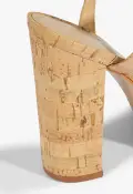 Keefa Block Cork Sandal(5,Cork)