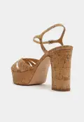 Keefa Cork Sandal(5,Cork)