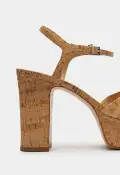 Keefa Cork Sandal(5,Cork)