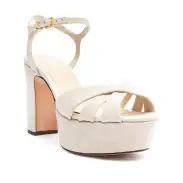 Keefa Linen Sandal(5,Oyster)