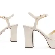 Keefa Linen Sandal(5,Oyster)