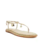 Mitchell Flat Sandal(5,Gold)