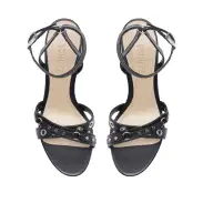 Patrizia Nappa Leather Sandal(5,Black)
