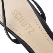 Patrizia Nappa Leather Sandal(5,Black)
