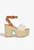 Isabel Cutout Leather Sandal