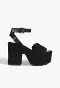 Isabel Cutout Leather Sandal