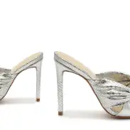 Mindy Metallic Sandal(5,Silver)