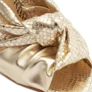 Mindy Metallic Sandal(5,Gold)