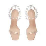 Pietra Vinyl Sandal(5,Rose)