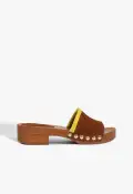 Shay Suede Sandal(5,Brown)
