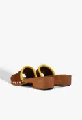 Shay Suede Sandal(5,Brown)