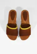 Shay Suede Sandal(5,Brown)