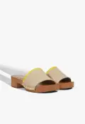 Shay Leather Sandal(5,Beige)